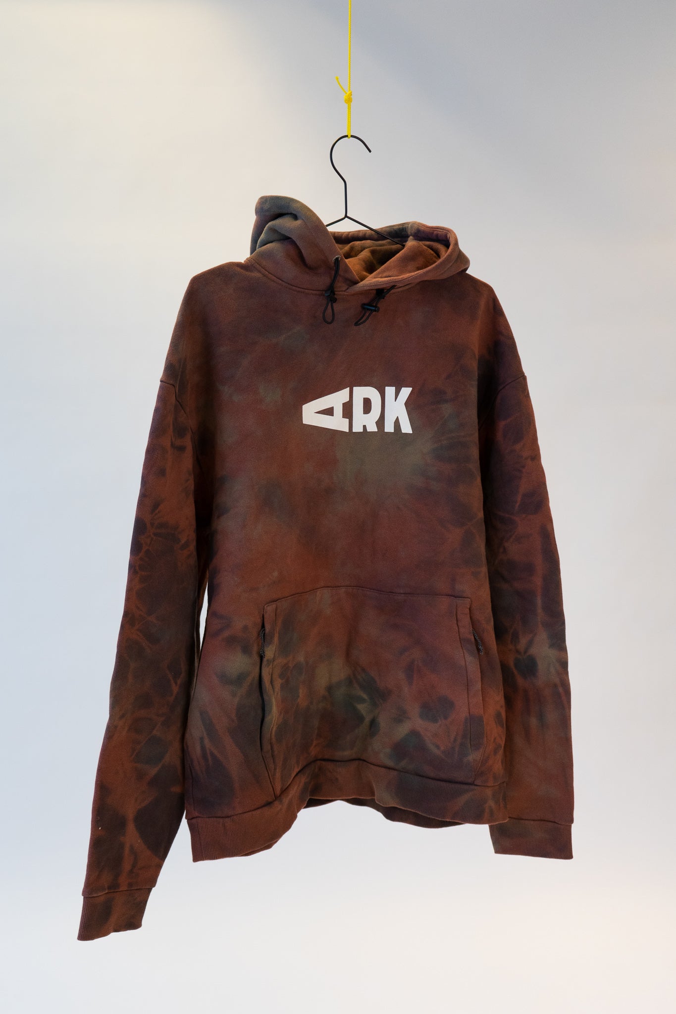 Product photo of Limited ARK TRIBE Premium Cotton Hoodie Red Tie Dye